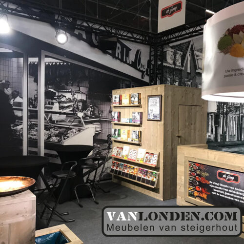 De Jong snacks beursmeubelen beurs