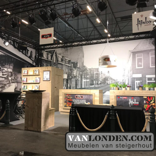 De Jong snacks beursmeubelen beurs