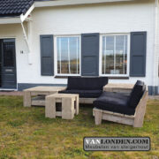 Loungebank (set) Summer (Steigerhouten loungebanken)
