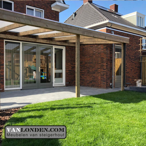 Overkapping Steigerhout Duke (Steigerhouten overkappingen bestellen)