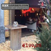 Steigerhouten statafel Arno (Steigerhouten eettafels online bestellen)