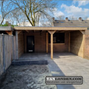 Steigerhout overkapping Ivan (Steigerhouten overkappingen bestellen)