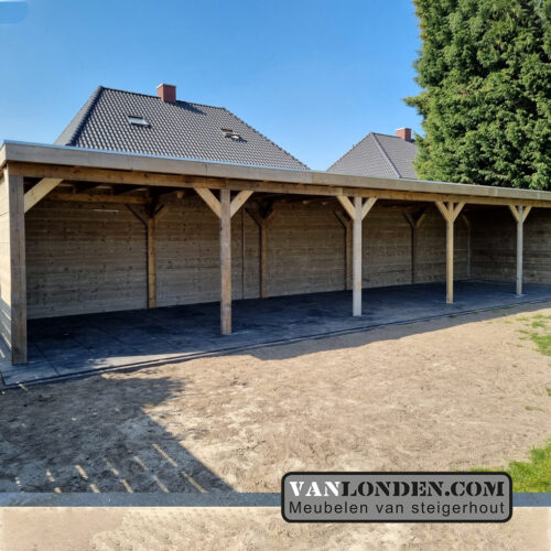 Steigerhout overkapping Manuel (Steigerhouten overkappingen bestellen)