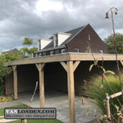 Steigerhout overkapping Roy (Steigerhouten overkappingen bestellen)