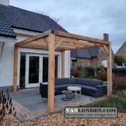 Steigerhout pergola Valesca (Steigerhouten overkappingen bestellen)