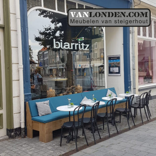 Steigerhouten bank Biarritz Breda 2