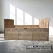 Steigerhouten bed Polar (Steigerhouten kinderbedden)