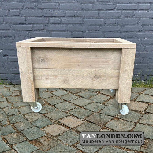 Steigerhouten bloembak / plantenbak Ward (Steigerhouten accessoires online bestellen)