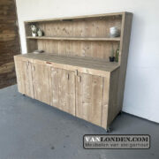 Steigerhouten buffetkast Hannie (Steigerhouten dressoir kasten bestellen)
