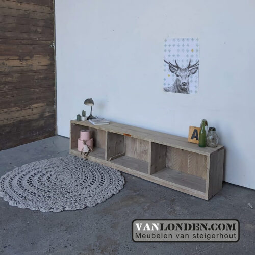 Steigerhouten dressoir Breskens (Steigerhouten dressoir kasten bestellen)