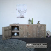 Steigerhouten speelkeuken Minte (Steigerhouten dressoir kasten bestellen)