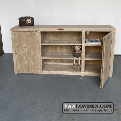 Steigerhouten dressoir Nala (Steigerhouten dressoir kasten bestellen)