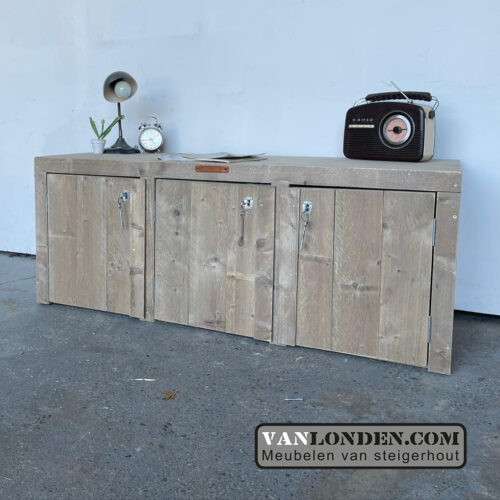Steigerhouten dressoir Nilu (Steigerhouten dressoir kasten bestellen)