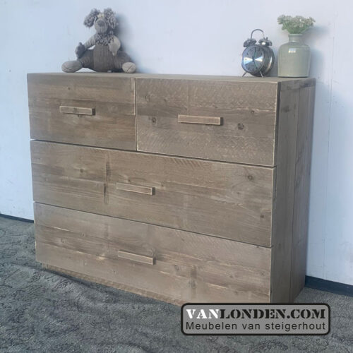 Steigerhouten dressoirkast Diny (Steigerhouten dressoir kasten bestellen)