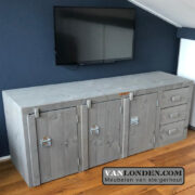 Steigerhouten dressoirkast Joe (Steigerhouten dressoir kasten bestellen)