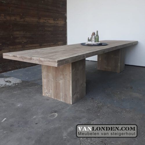 Steigerhouten eettafel Emile (Steigerhouten eettafels online bestellen)