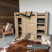 Steigerhouten hoogslaper Flip (Steigerhouten hoogslapers)