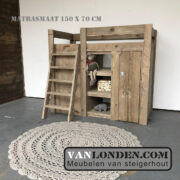 Steigerhouten hoogslaper Borre (Steigerhouten hoogslapers)