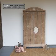 Steigerhouten hang- en legkast Marieke (Steigerhouten kledingkasten online bestellen)