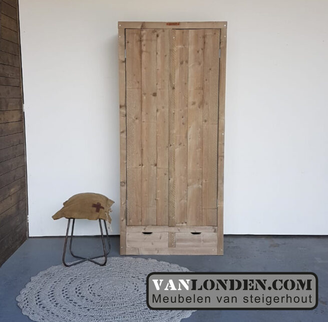 Steigerhouten kast met lades Alice (Diverse steigerhouten kasten bestellen)