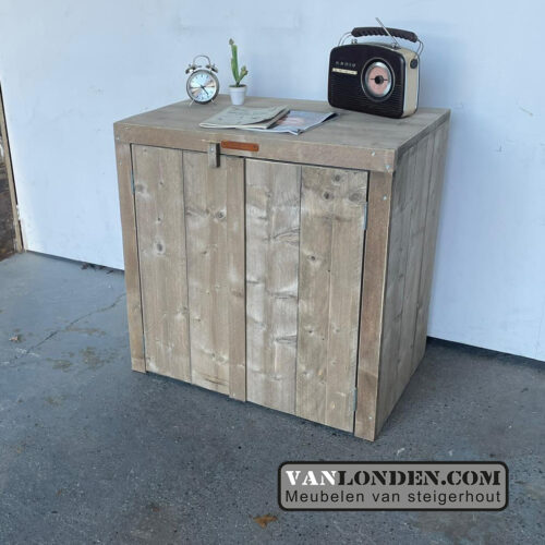 Steigerhouten kastje Mino (Steigerhouten dressoir kasten bestellen)