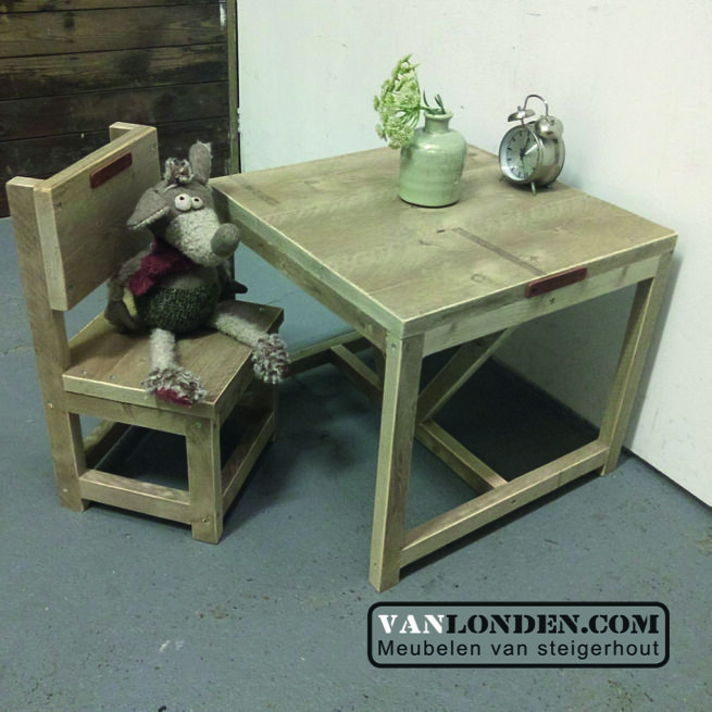 Steigerhouten kidshoekje Keano (Steigerhouten accessoires online bestellen)