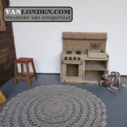 Steigerhouten kinderkeukentje Marlot (Steigerhouten accessoires online bestellen)