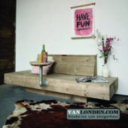Steigerhouten loungebank Diego (Steigerhouten loungebanken)