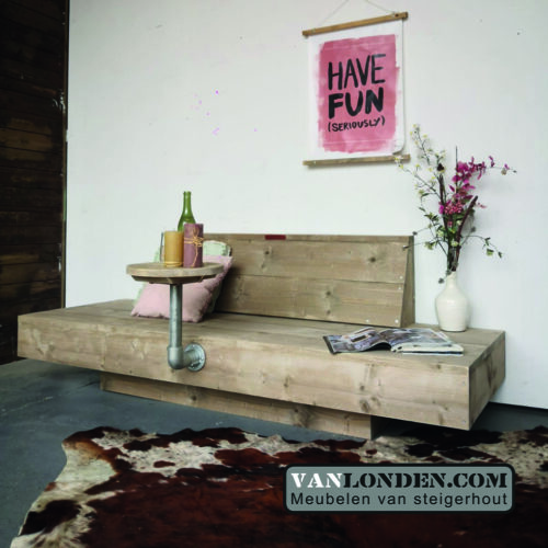 Steigerhouten loungebank Diego (Steigerhouten loungebanken)
