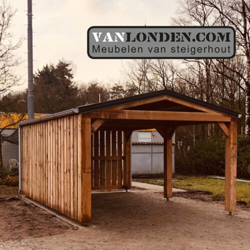 Douglas overkapping carport (Steigerhouten overkappingen bestellen)