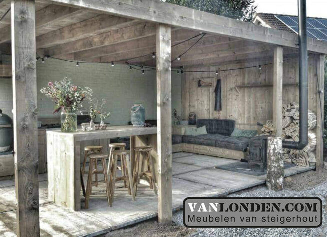 Overkapping Steigerhout (Steigerhouten overkappingen bestellen)