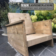 Steigerhouten schommelstoel Twan (Steigerhouten stoelen online bestellen)