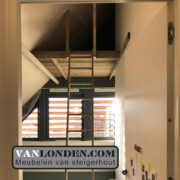 Steigerhouten slaap vide Carlijn (Steigerhouten eenpersoonsbedden)