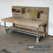 Steigerhouten speeltafel/commode Pip (Steigerhouten tafels)