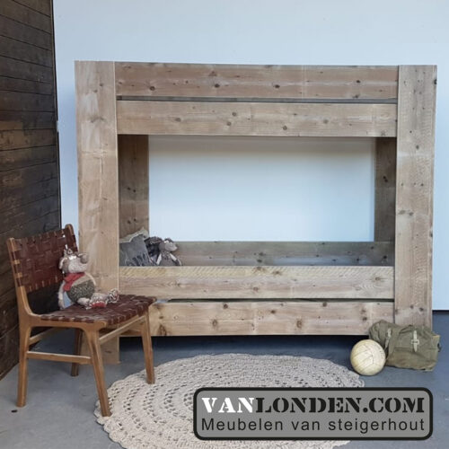 Steigerhouten stapelbed Billy (Stapelbedden)