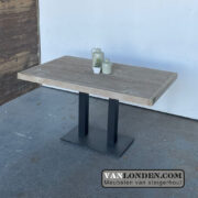 Steigerhouten tafeltje Arthur breed (Bartafels)