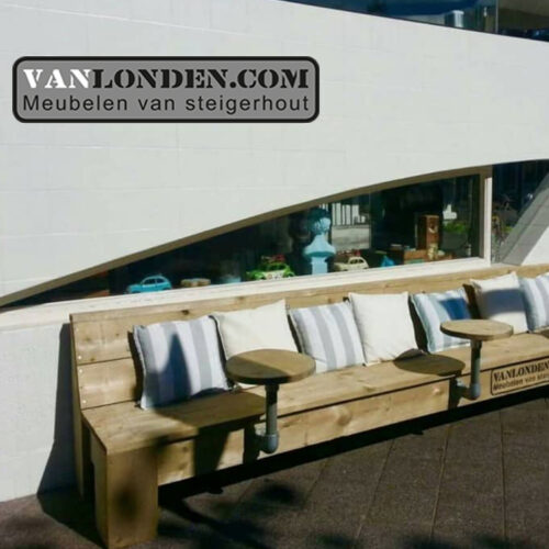 Terrasbank Maritz (Steigerhouten loungebanken)