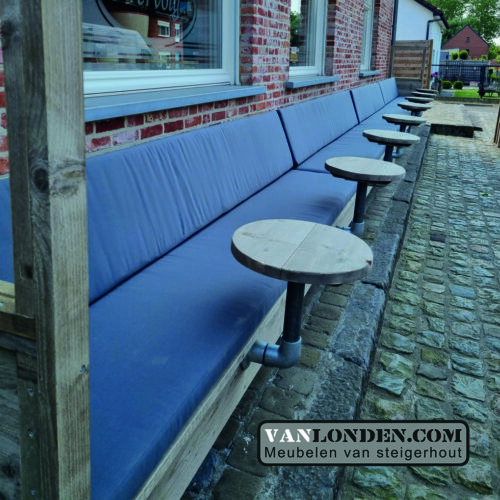 Terrasbank Maritz detail tafel
