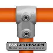 Buiskoppeling kort T-stuk (Doe het zelf met onze steigerhouten producten)