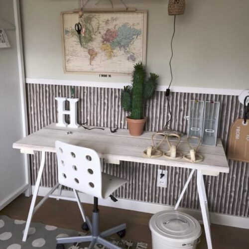 Steigerhouten bureau Jason (Steigerhouten vergadertafels)