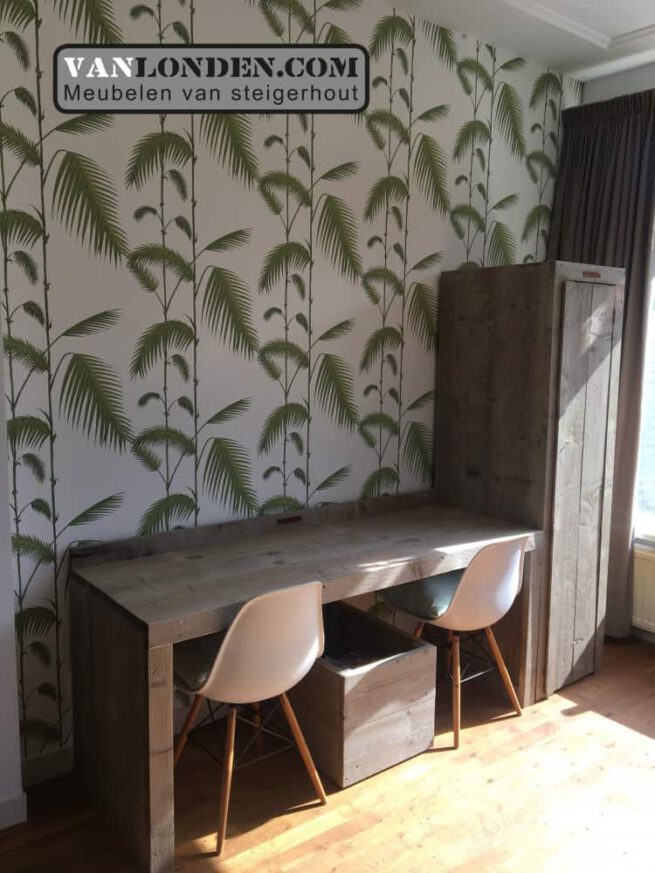 Steigerhouten bureaukast Damian (Diverse steigerhouten kasten bestellen)