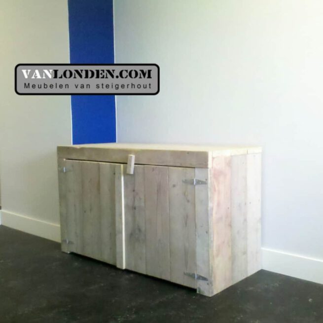 Steigerhouten dressoir Davey (Steigerhouten dressoir kasten bestellen)