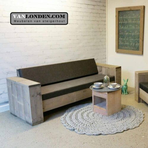 Steigerhouten fusion bank Samantha (Actieve steigerhouten zitbanken bestellen)