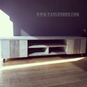 Steigerhouten tv-meubel Jip (Steigerhouten TV-meubels op maat)