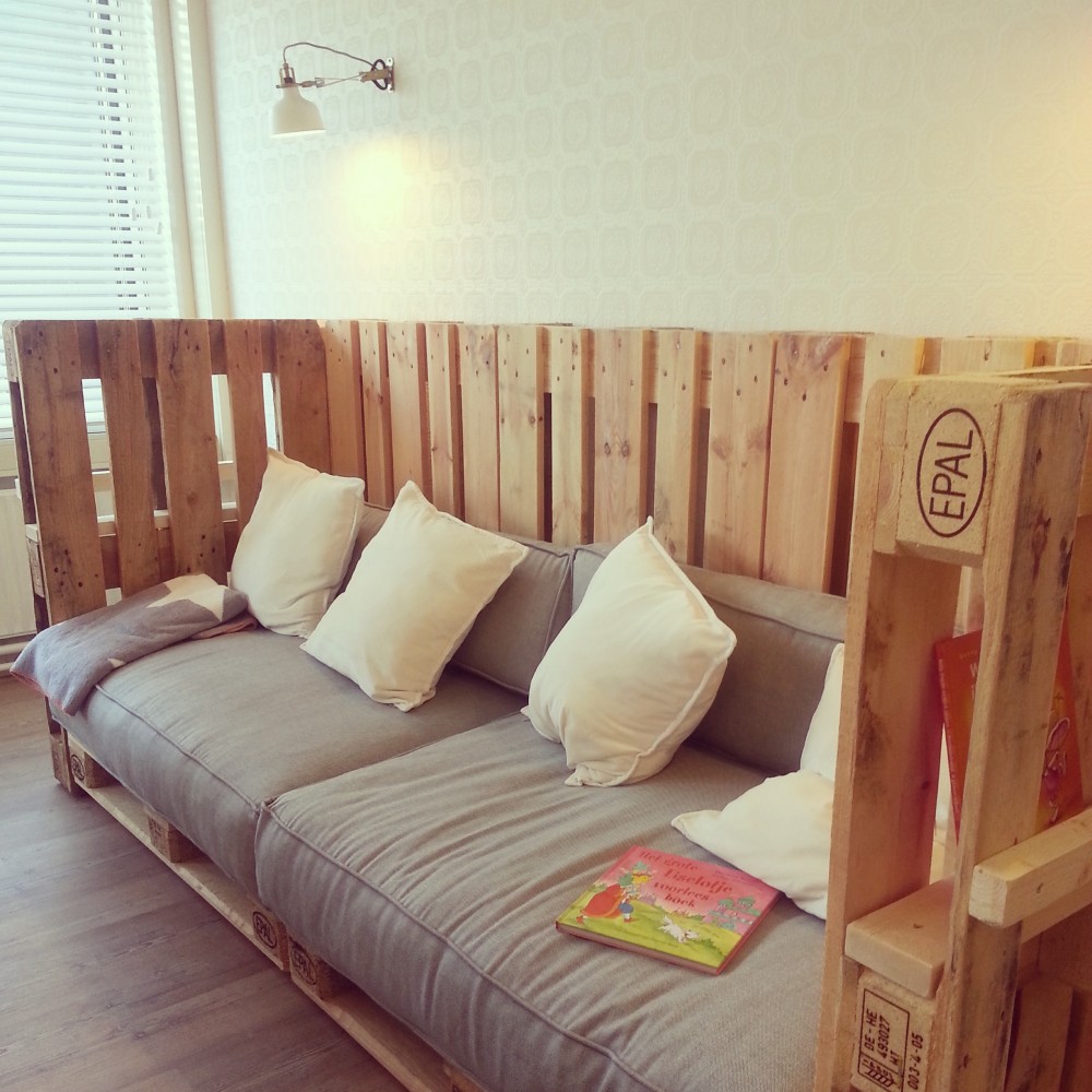 Steigerhouten inrichting kinderdagverblijf Villa Kakelbont