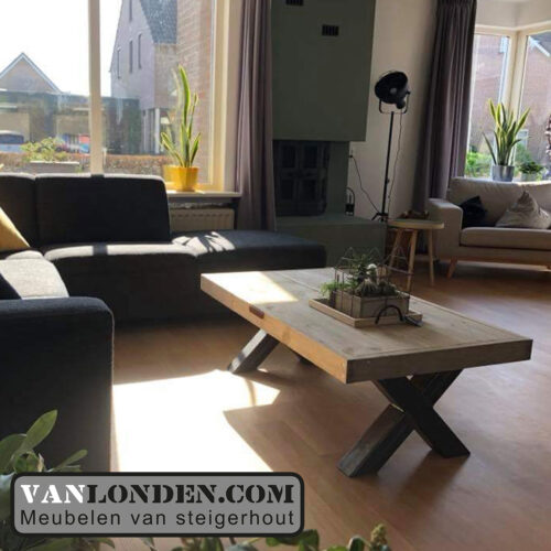 Steigerhouten salontafel Dorian (Steigerhouten salontafels online bestellen)