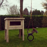 Steigerhouten baby buitenslaper Lola (Steigerhouten kinderbedden)