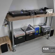 Steigerhouten DJ meubel Orlando (Steigerhouten DJ-meubel online bestellen)