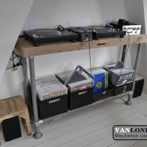 Steigerhouten DJ meubel Orlando (Steigerhouten DJ-meubel online bestellen)