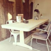 Steigerhouten eettafel Yuna (Steigerhouten eettafels online bestellen)